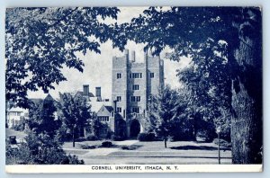 1940 Ithaca New York Postcard Cornell University Eagle Cards Seventh Avenue