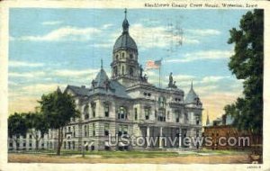 Blackhawk County Court House - Waterloo, Iowa IA  