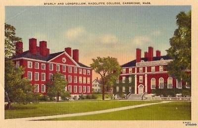 RADCKIFFE COLLEGE HALLS BYERLY LONGFELLOW CAMBRIDGE, MA