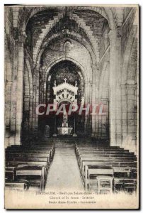 Postcard Old Jerusalem Basilica Sainte Anne Interior