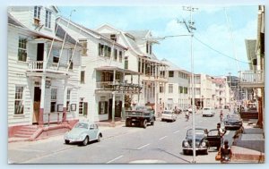 PARAMARIBO SURINAME, South America ~ GRAVENSTRAAT & Waterkant c1960s Postcard