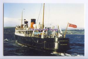 SIM0118 - MacBrayne Ferry - Lochfyne , built 1931 - postcard
