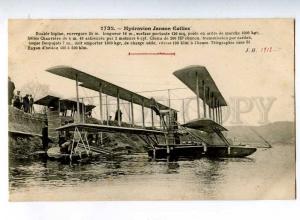 205255 FRANCE AVIATION hydroplane Janson Colliex #1732