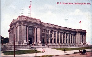 Postcard IN Indianapolis - U.S. Post Office