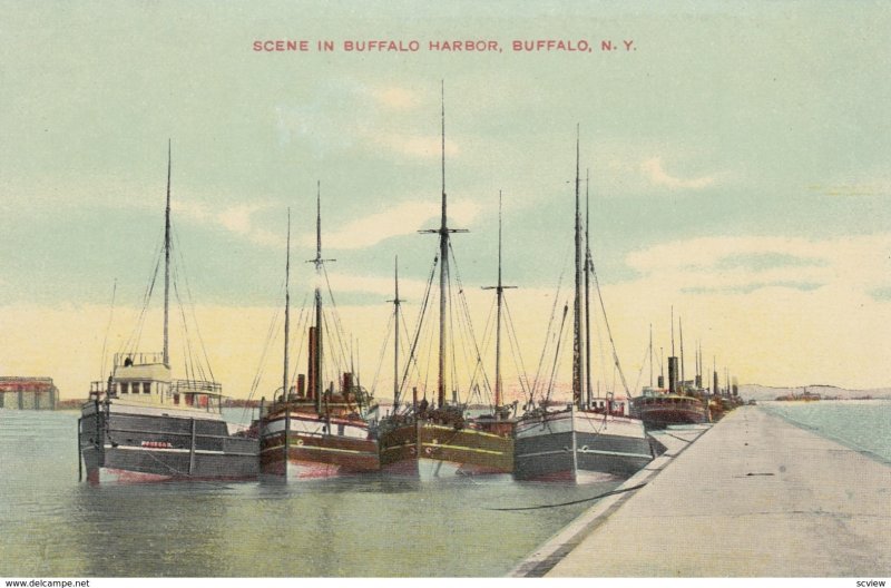 Buffalo , New York , 00-10s ; Harbor Scene