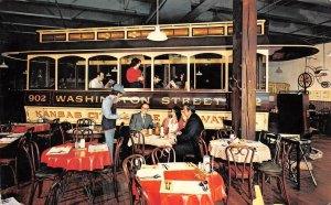 Washington Street Station, Kansas City, MO Cable Car c1970s Vintage Postcard