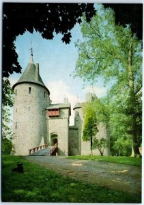 Postcard - Keep and Well Tower, from east, Castell Coch - Cardiff, Wales