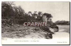 Old Postcard Bords De La Rance Le Chene Vert