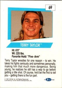 1991 WCW Wrestling Card Terry Taylor sk21135