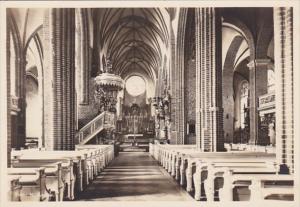 Sweden Stockholm Storkyrkam Interior