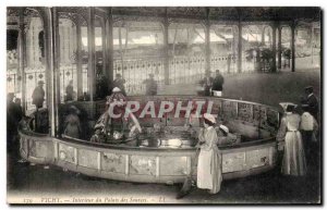 Vichy - Interior Palais des Sources - Old Postcard