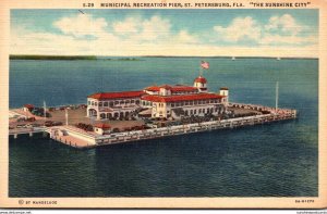 Florida St Petersburg Municipal Recreation Pier Curteich
