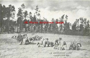 VA, Camp Lee, Virginia, US Army, A Skirmish Line, Thompson Illustragraph Co