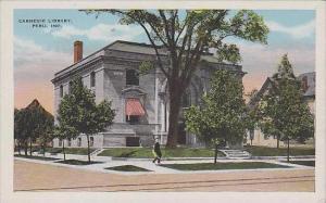 Indiana Peru Carnegie Library