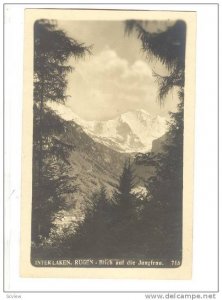 RP, Blich Auf Die Jungfrau, Interlaken- Rugen (Berne), Switzerland, 1920-1940s