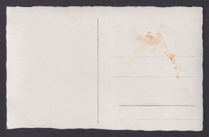 Vintage Postcard Germany RPPC Studio Portrait Children sitting on bench