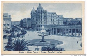 Piazza Cavour, Palazzo Acquedotto Pugliese, Foggia, Puglia, Italy, 10-20s