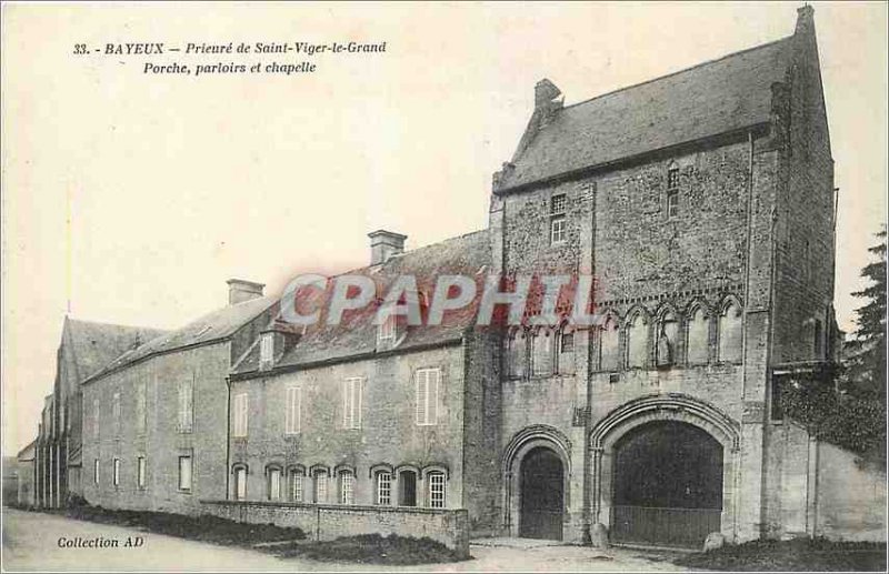 Postcard Old Bayeux Prayer of Saint Viger Grand