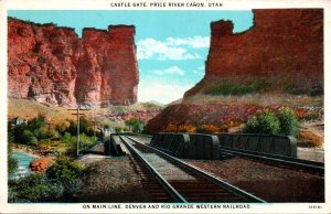 Utah Price River Canyon Castle Gate
