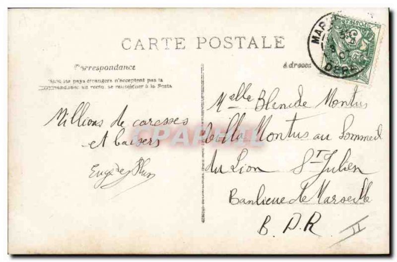 Old Postcard Diabolo Child