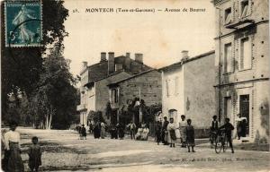 CPA Montech Avenue de Bourret (614852)