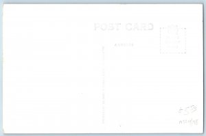 Racine Wisconsin WI Postcard RPPC Photo United States Post Office Cars c1940's