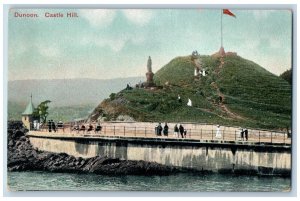 Dunoon Argyll and Bute Scotland Postcard Castle Hill c1910 Antique Unposted