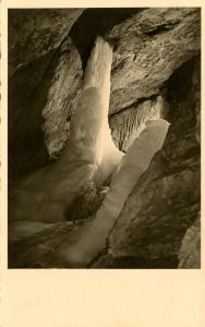 Austria - Salzburg. Gefrorener Waterfall     *RPPC