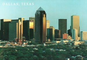Dallas TX-Texas, City View Postcard Historical Landmarks &Tall Buildings