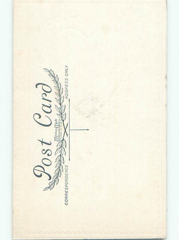 Divided-Back VALENTINE DAY SCENE Great Postcard W7890