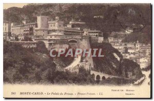 Old Postcard Monte Carlo Prince's Palace Prince Palace