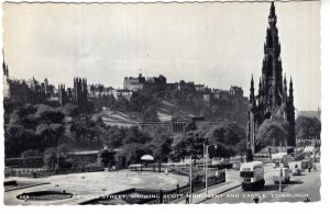 Princess Street, Monument, Castle, Edinburgh, Scotland