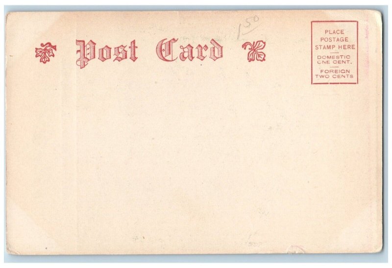 Boston Massachusetts MA Postcard Paul Revere's Birthplace c1905 Unposted Antique