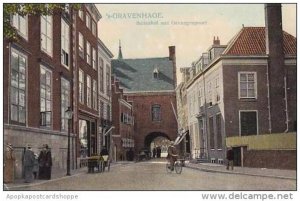 Netherlands Gravenhage Buitenhof met Gevangenpoort