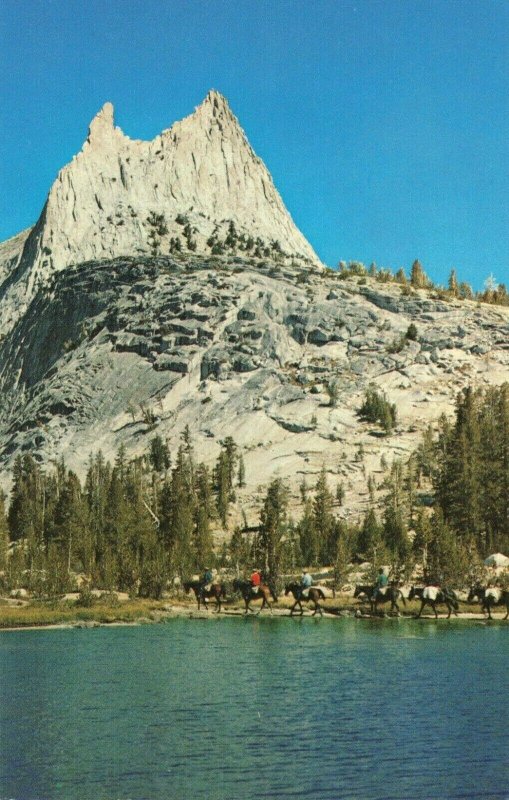 Postcard Cathedral Peak Yosemite National Park California