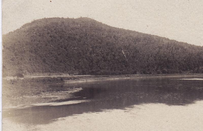 1907-15 RPPC Tunkhannock PA Susquehanna River Wyoming RARE REAL PHOTO Postcard