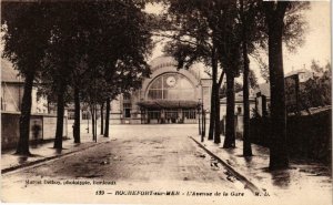CPA ROCHEFORT-sur-MER Avenue de la Gare (666919)