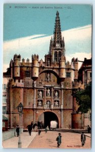 Arco De Santa Maria BURGOS SPAIN Postcard