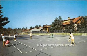 Grossinger's Tennis Courts - Liberty, New York NY  