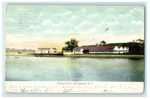 1908 Fields Point Providence Rhode Island RI Posted Antique Postcard 