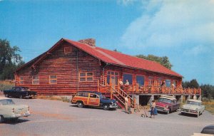 Lake George New York Top O' The World Lodge, Photochrome Vintage Postcard U11960