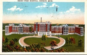 Michigan Detroit Henry Ford Hospital 1930