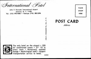Postcard HOTEL SCENE Jamaica New York NY AM9259