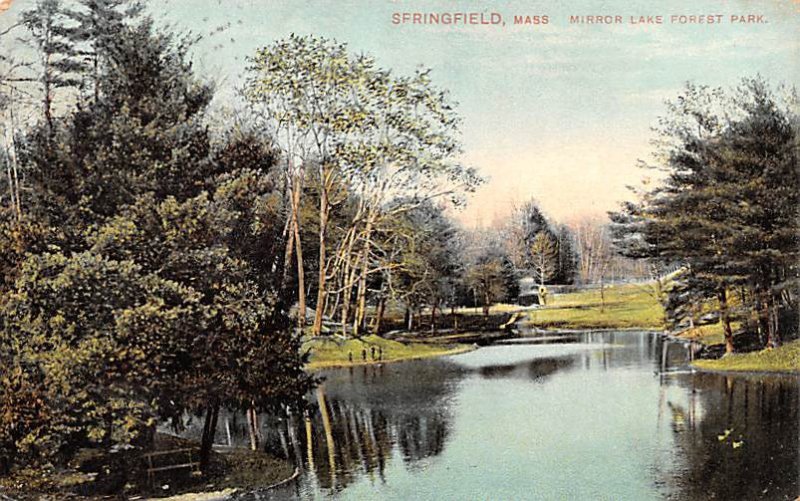 Mirror Lake Forest Park Springfield, Massachusetts MA  