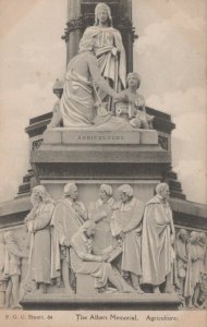 London Postcard - Statues - The Albert Memorial - Agriculture   RS21328