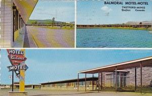 Canada Balmoral Motel Hotel Thetford Mines Quebec 1974