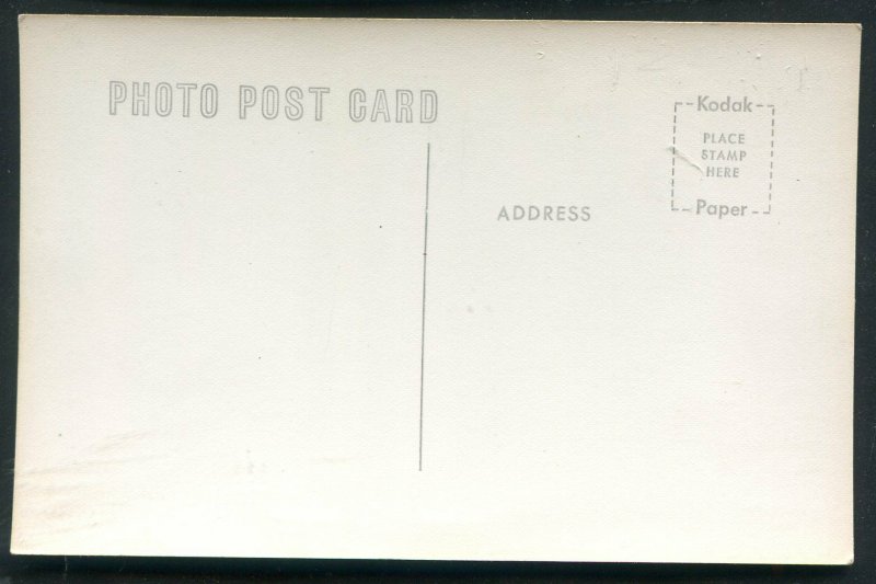 Clear Creek County Court House Colorado co real photo postcard RPPC