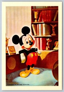 Mickey Mouse, Vintage 1961 Chrome Postcard, Canadian Publisher