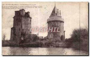 Old Postcard Elven (Morbihan) Fortress Lagoet