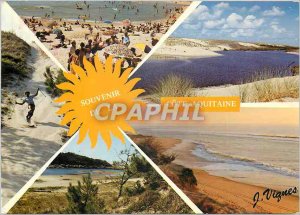 Modern Postcard Souvenir of the Aquitaine Coast